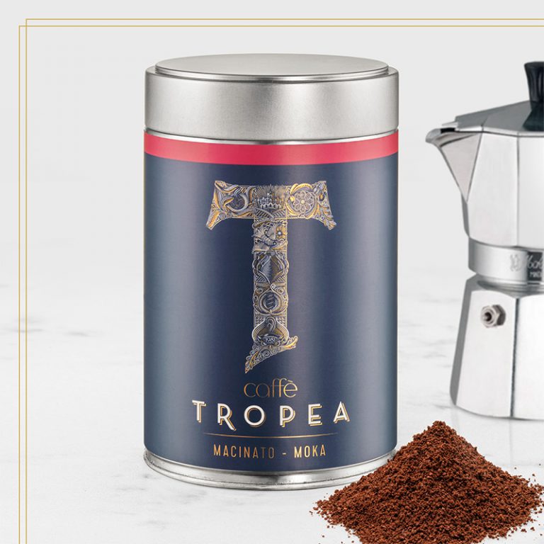 Ground Coffee for Moka Pot 227g Tin Caffè Tropea FamigliaRun since